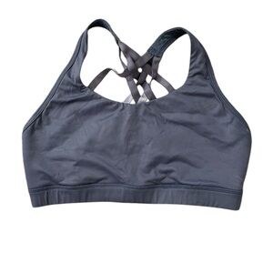 - C32- Kiava Women’s Medium Gray Athletic Sports Bra